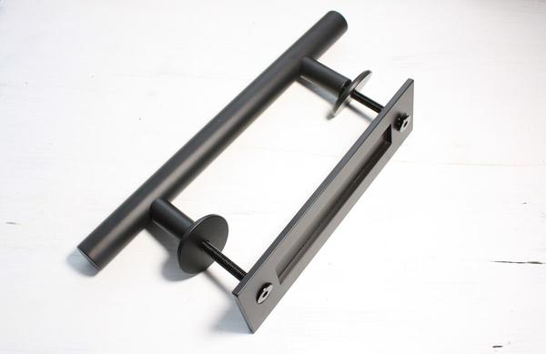 Barn Door Pull Handle With Flush Handle 300mm